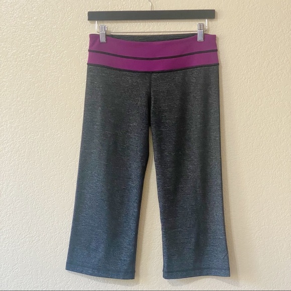 Lululemon Reversible Groove‎ Crop Leggings - Picture 1 of 5